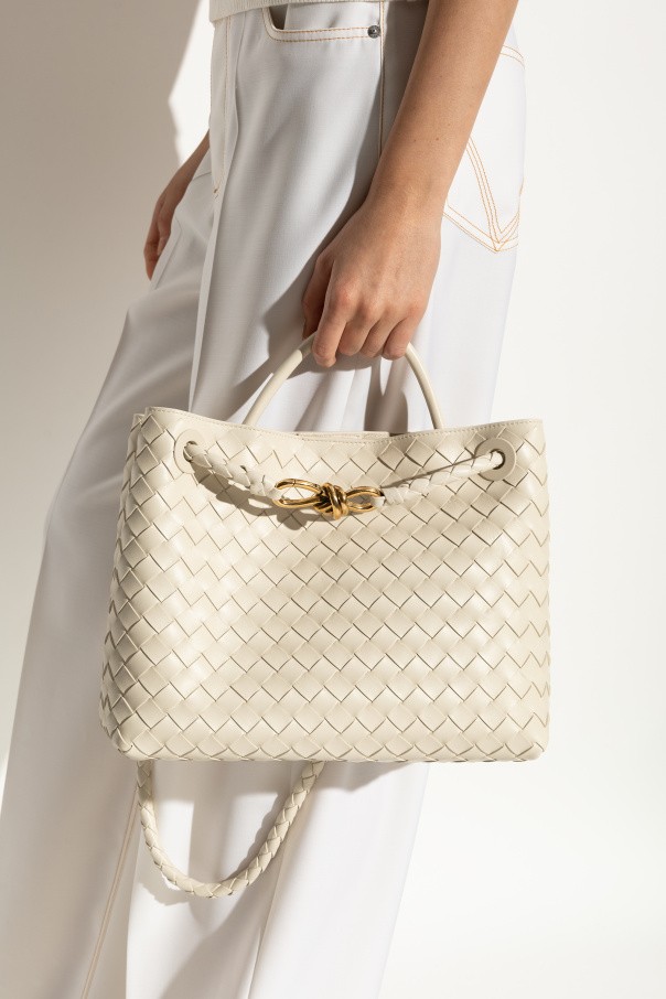 Bottega Veneta - Women - Handbag "Andiamo" - Cream thumbnail 2