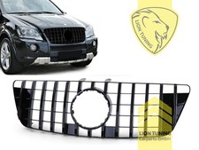 Panamericana Sportgrill Kühlergrill für Mercedes Benz ML Klasse W164 schwarz glä Panamericana Sportgrill Kühlergrill für Mercedes Benz ML Klasse W164 schwarz glä
