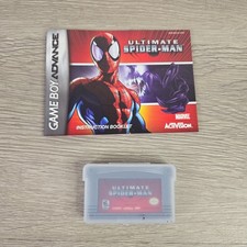 Ultimate Spider-Man GBA (Game Boy Advance, 2005) Authentic Cartridge TESTED