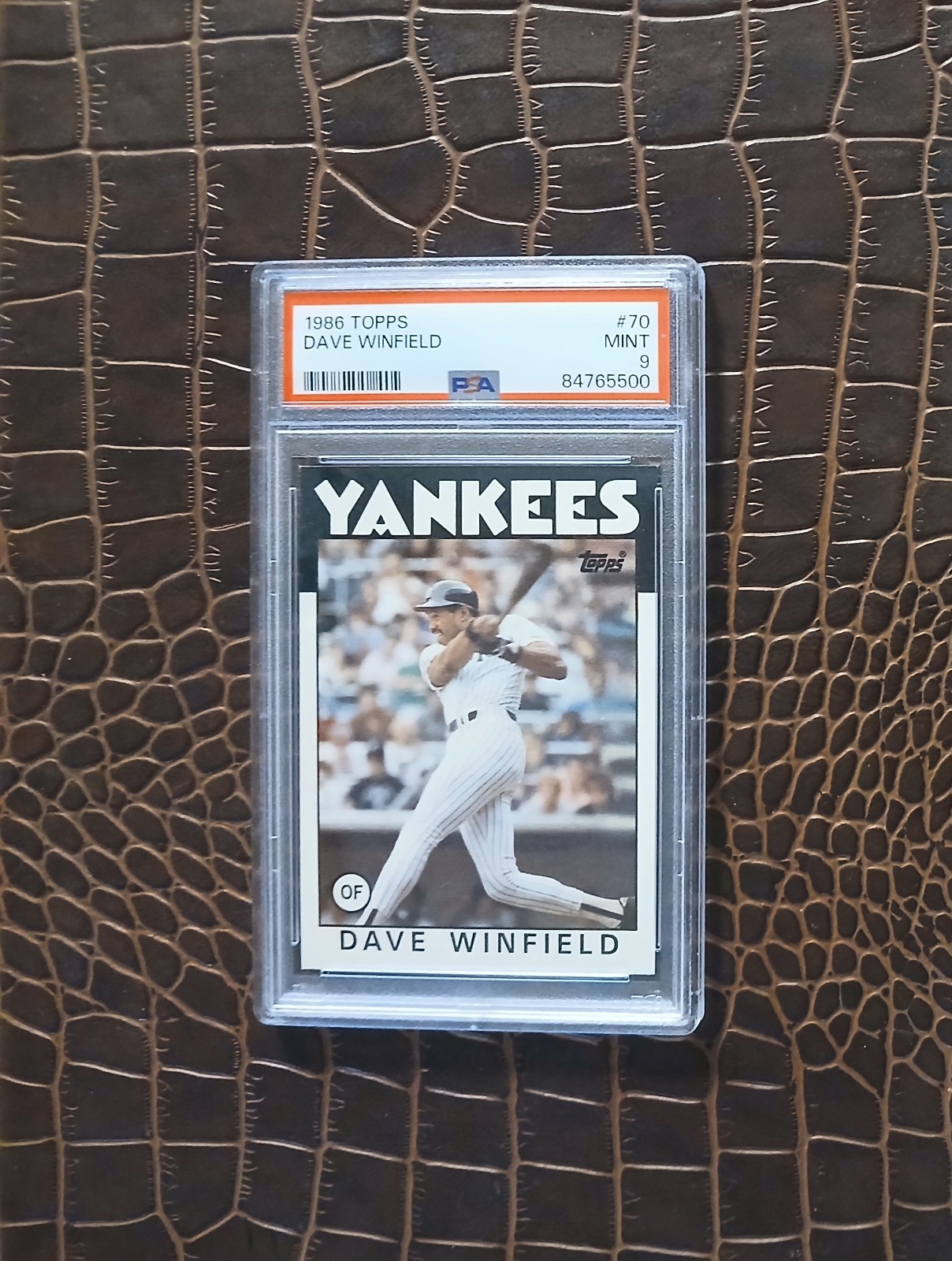 1986 Topps DAVE WINFIELD🏆PSA 9🏆(pop. 156)🎈HOF Yankees