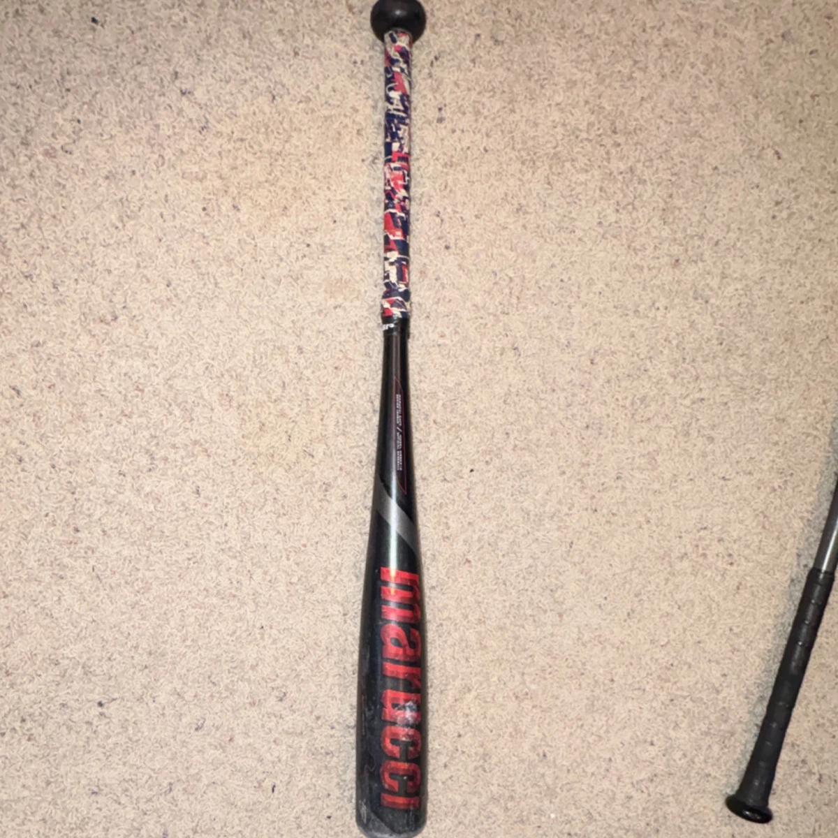 Marucci Batte de baseball Senior League pour garçon, argent/gris/noir, 29 538,6 g US