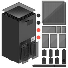Dust Filter for Xbox Series X, Vent Dust Filter Cover Top Case Dust Proof Fil...