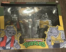 Neca TMNT Super Bebop And Mighty Rocksteady