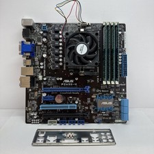 ASUS F2A55-M LK PLUS Motherboard FM2/A55  With I/O 16GB RAM AMD A8-5600K Combo
