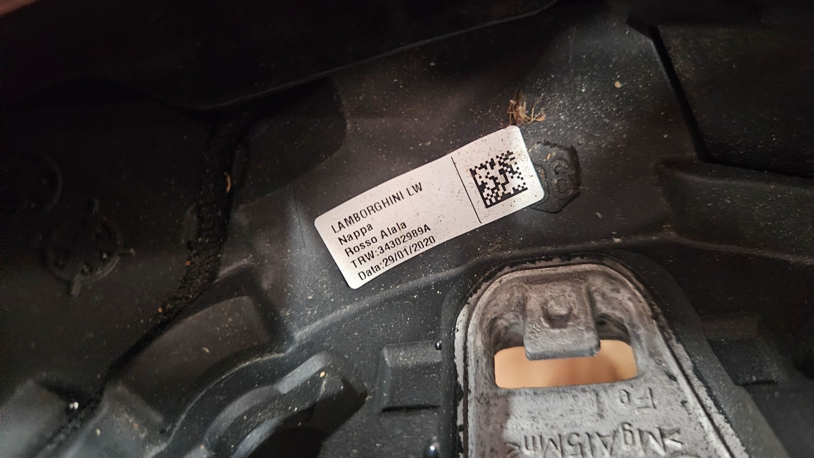 Lamborghini Huracan EVO Spyder 2020 Steering column
