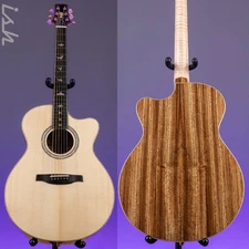 PRS Private Stock Angelus Cutaway European Spruce Zebrawood