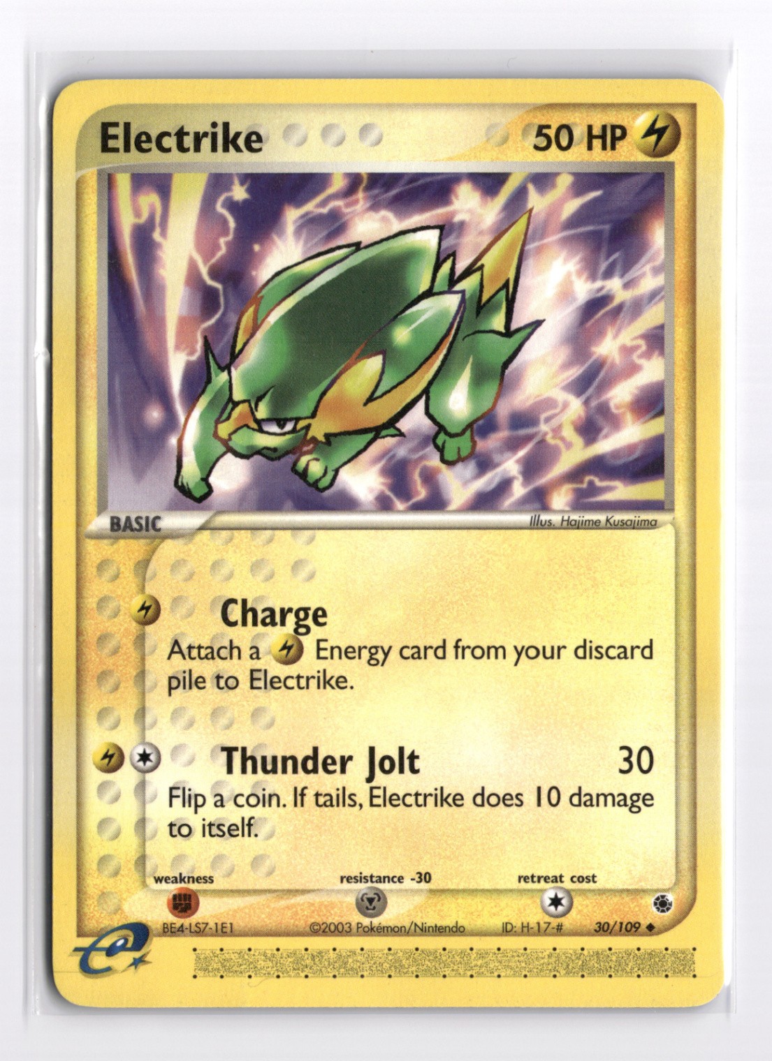Electrike - Uncommon Ruby and Sapphire 30/109 NM