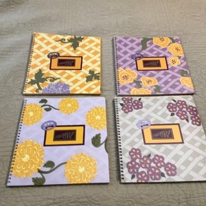 Vintage Stampin' Up! Portfolio II Book Lot of 4 Scrapbook Ideas 1999-2001 Set