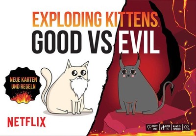 Exploding Kittens Good vs Evil Shane Small