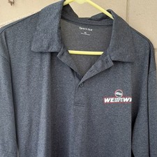 Sport-Tek Frito Lay Men's Gray Polo Shirt XL Embroidered Logo Short Sleeve