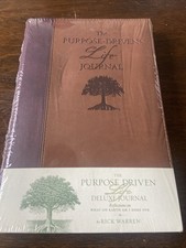 New The Purpose-Driven Life Deluxe Journal - Leather Bound By Warren, Rick 
