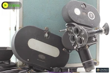 All Works [Ex+5] Arriflex 35 IIC 2C BV Turret Mount Movie Film Camera From JAPAN