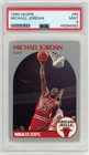 MICHAEL JORDAN 1990 NBA HOOPS PSA 9 GRADED 36-YR-OLD HOT CARD #65 (Pack Pulled)