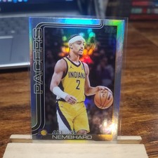 ANDREW NEMBHARD 2025-26 TOPPS  SILVER FOIL HOLO BASE CARD #52