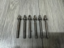 Pearl Drum Tension Rods 57mm Screws Tom Spares x6 #OM110