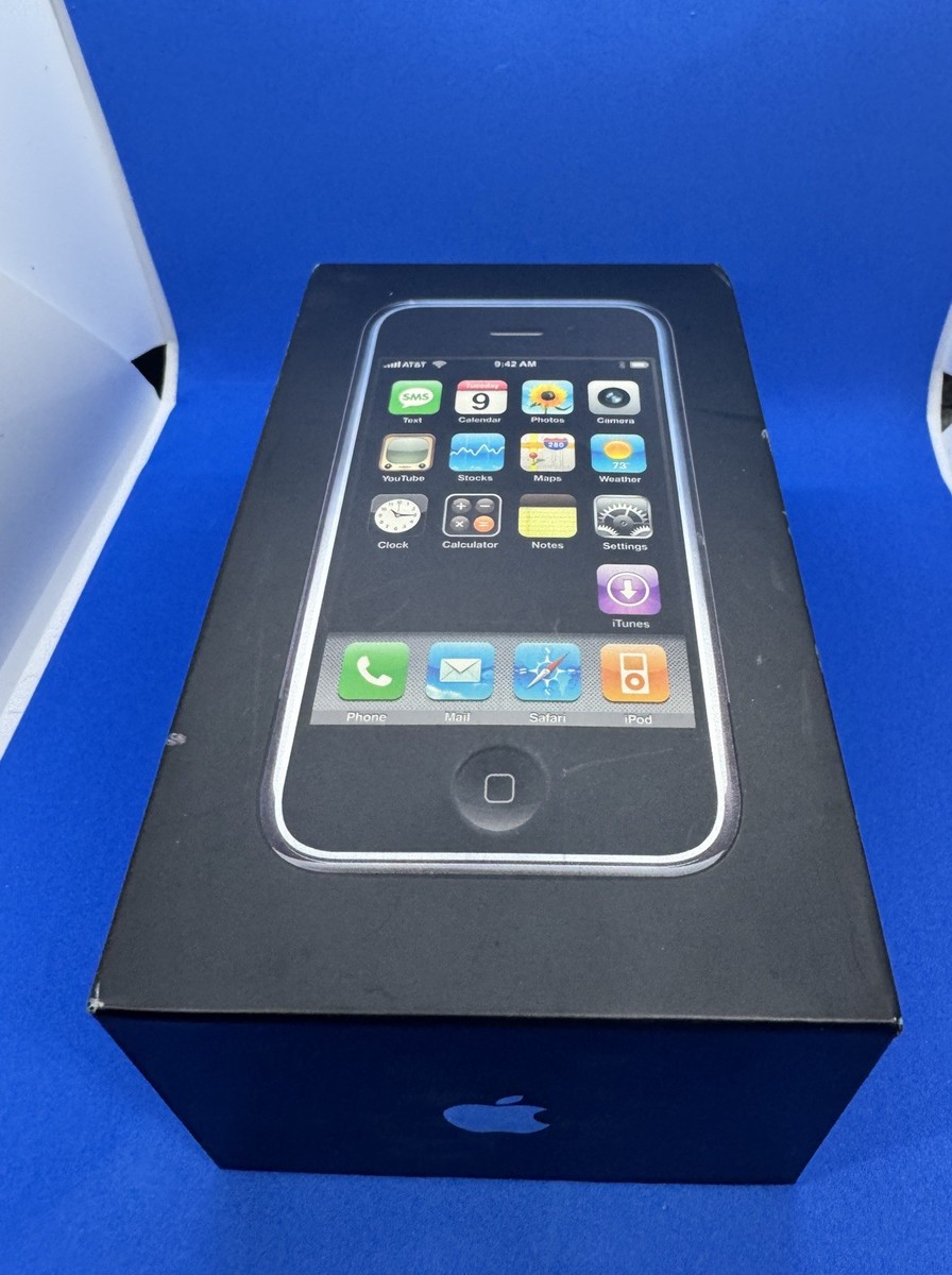 Apple iPhone 1st Generation - 8GB - Black (Unlocked) A1203 (GSM