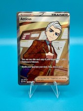 Pokémon TCG 2025 Atticus 134/131 Prismatic Evolutions Full Art Foil NM