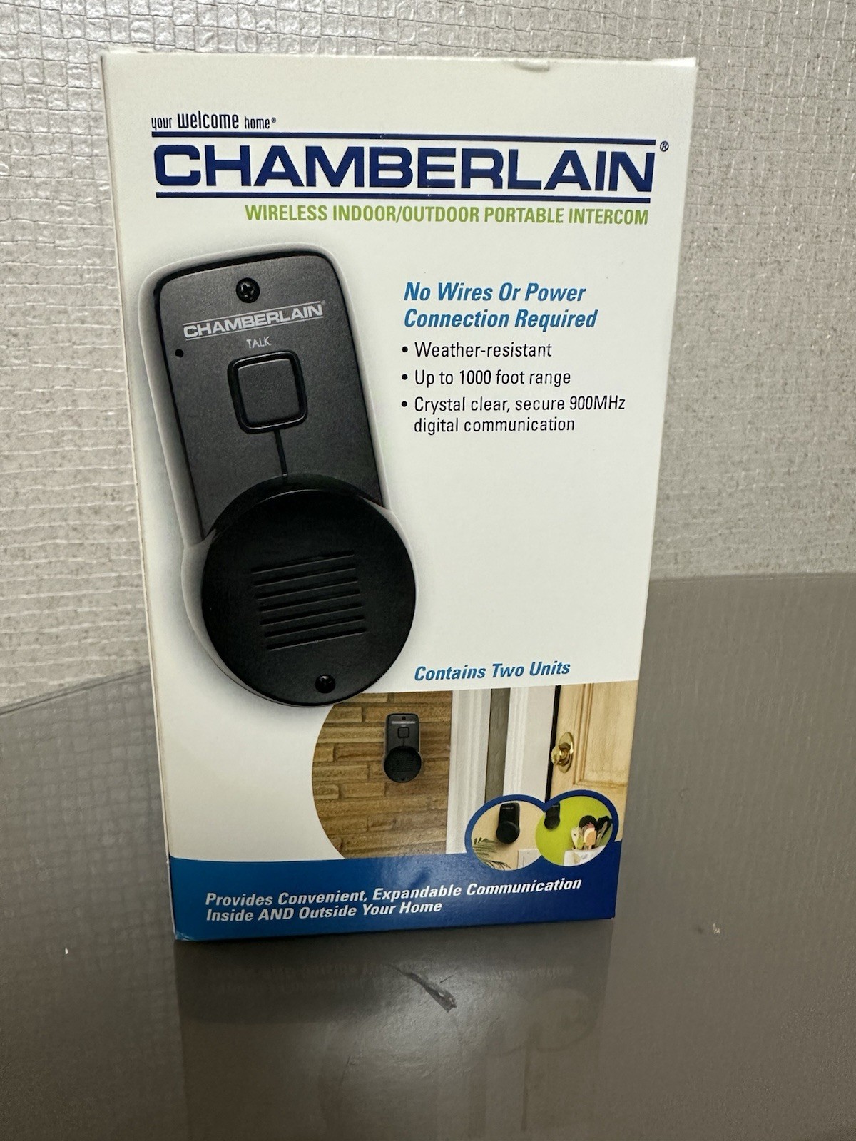 Wireless Indoor/Outdoor Portable Intercom