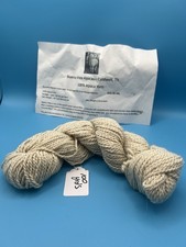 100 Alpaca Yarn Natural Cream Appx 200 Yds 4 2 Ply Worsted Wt 2.8 Oz Ea
