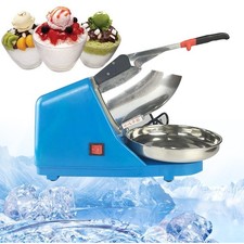 Elektrischer Edelstahl Ice Crusher Crusheisbereiter Eiszerkleinerer 220V DHL