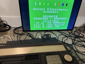 Mattel 2609 Intellivision Game Console With 12 Games tested working 