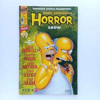 Bart Simpsons Horror Show #6 (2002) DEUTSCH, Panini | Z 1+