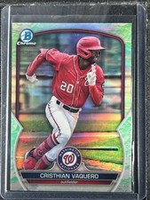 Vaquero, Cristhian - 2023 Bowman Chrome Prospect - Lunar Glow