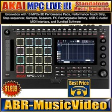 AKAI Professional MPC Live III Standalone Music Production Center