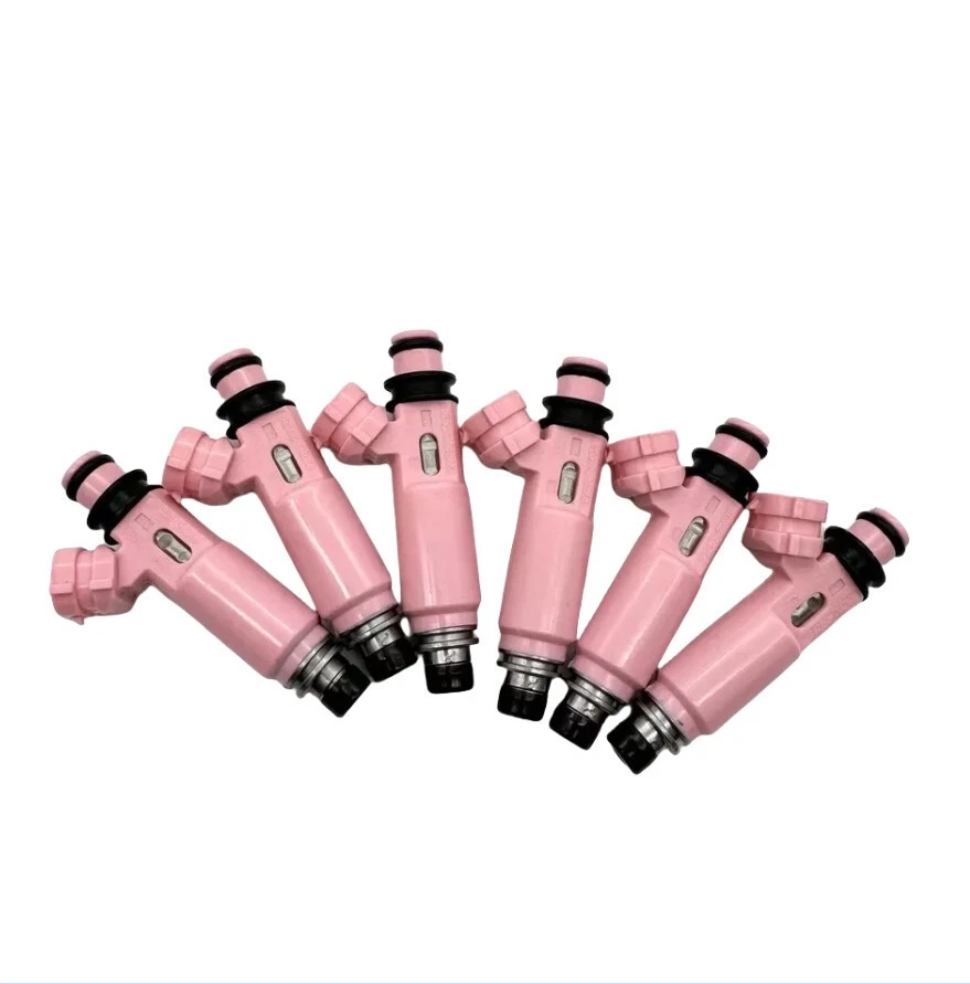 New 6X Denso Fuel Injectors For Toyota Highlander 3.3L V6 2002-2008 23250-20030 Foto 3 de 4