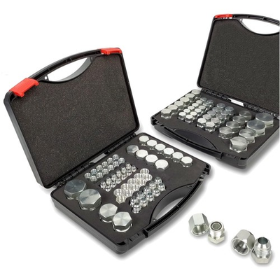 #ad ORFS JIC Cap Plug Kit 160 Pc Precision Threading $197.99