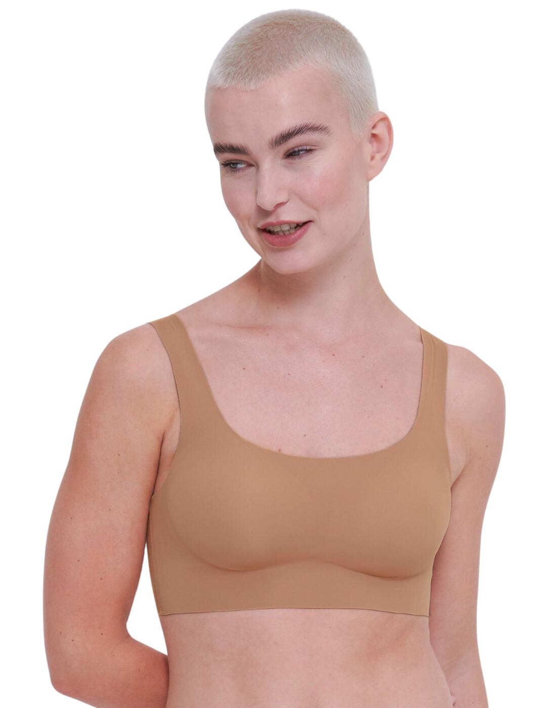 S - 10 Sloggi Zero Feel Top Non-Padded Non-Wired Womens Lingerie 10217786 - Image 2