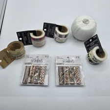 The Paper Studio Lot Decorative Washi Tape Dog Cat Clothespins ++