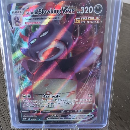 POKEMON CARTA SLOWKING DI GALAR VMAX 100/198 REGNO GLACIALE ITA PACK FRESH
