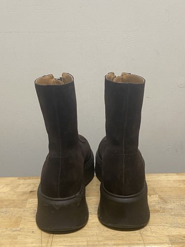 Damenstiefel Steve Madden Jones Bootie Knöchel Plateau braun Damengröße 9 Wildleder - Bild 4 von 15
