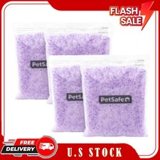 PetSafe ScoopFree Premium Crystal Cat Litter Lavender, 4.3 lb, 4 Pack