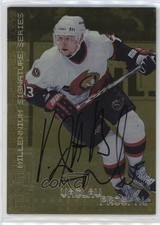 1999-00 ITG Be A Player Millennium Signature Series Gold Vinny Prospal Auto 7ba