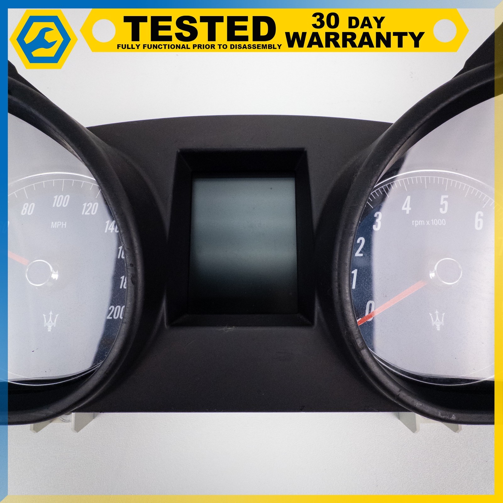 Maserati GranTurismo 2009-2012 Instrument cluster