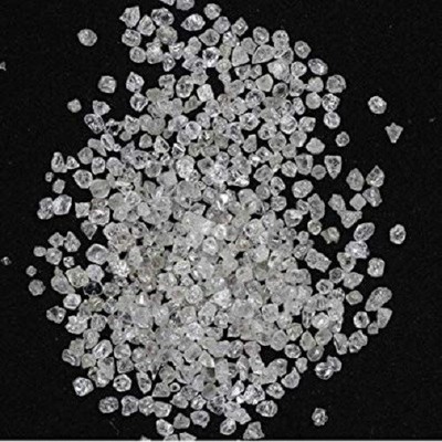 5,00 ct weißes rohes natürliches ROHDIAMANTEN transparentes Staubpulver 1mm
