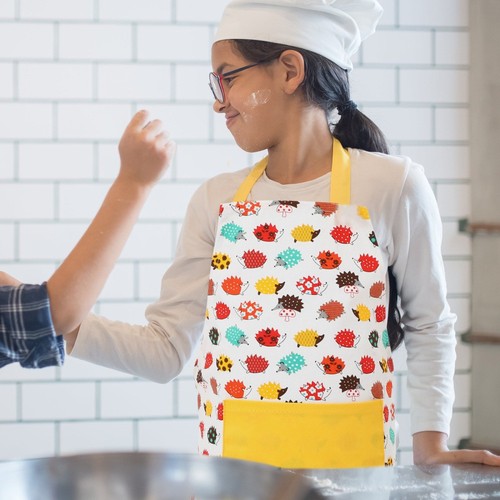 Tablier de chef pour enfants pour la cuisine, garçons et filles