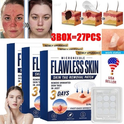 27PCS 2-in-1 Hydrocolloid Patches New Upgrade Face & Body Skin Care Patches USA
