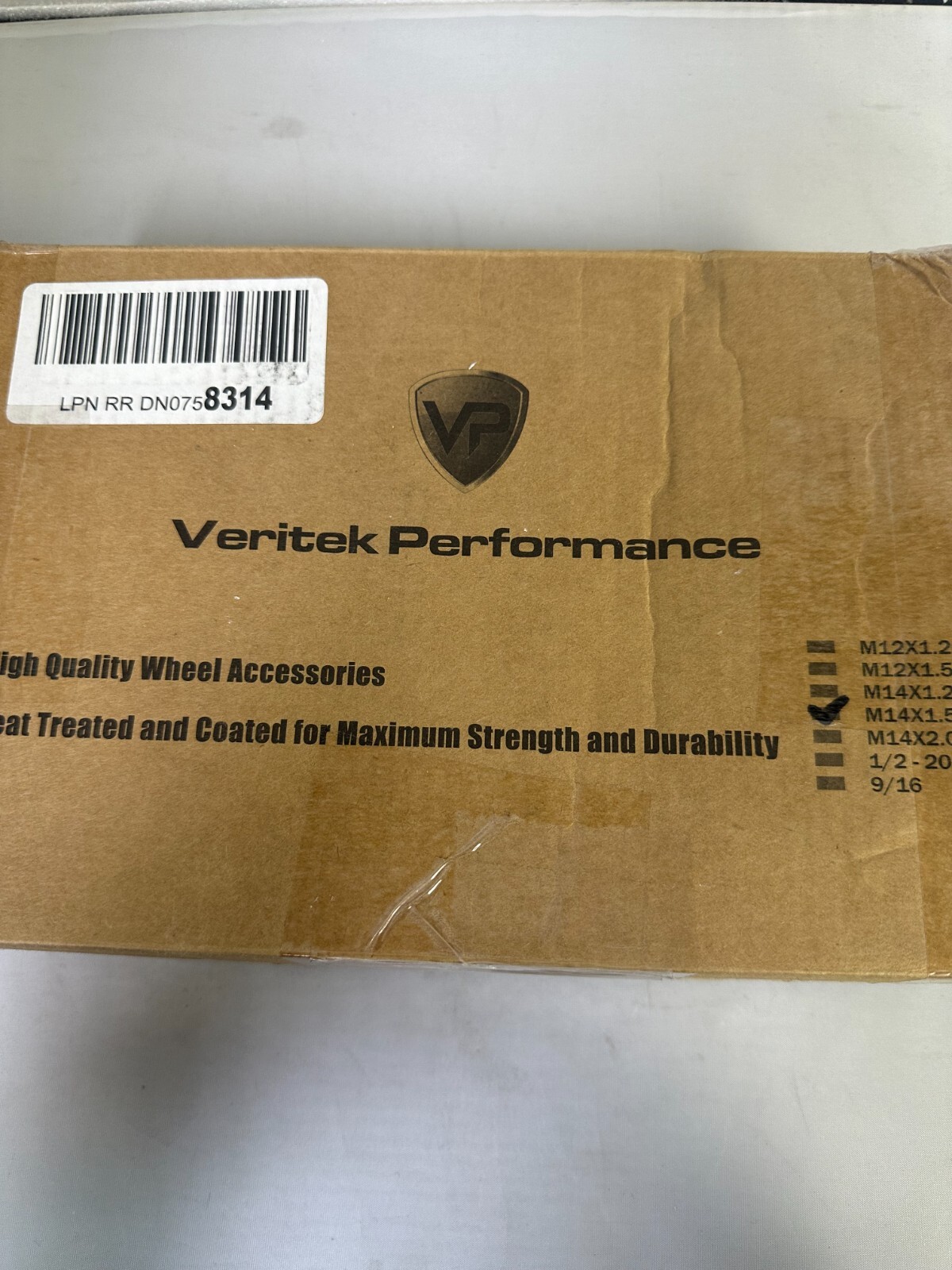 Veritek Performance Lug Nuts M14 X 1.5 Qty 20