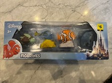 New Disney Finding Nemo Figurines By Beverly Hills Teddy Bear 4 Pack Playset PVC