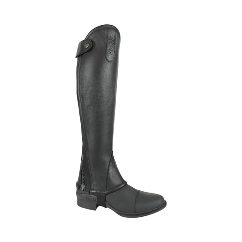 AK Zip Curva Full Grip Pelle Equitazione Mezzi Chaps - Foto 2 di 28