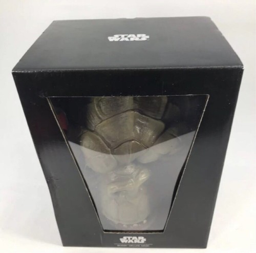 Star Wars Deluxe Bossk Mask Costume Cosplay Mens Halloween Limited Edition NIB - Picture 5 of 5