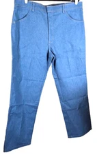 Wrangler stretch flex fit waist men's blue jeans 40/30 NWT