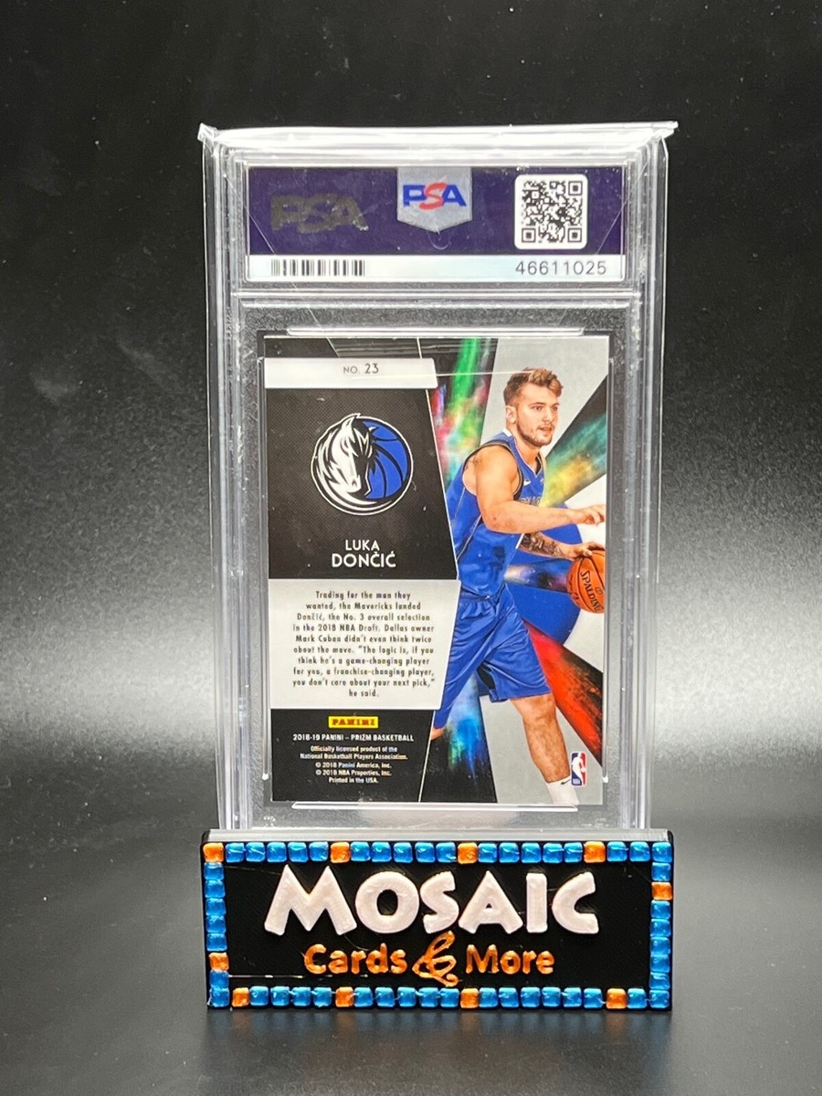 2018-19 Panini Prizm Luka Doncic Freshman Phenoms Silver Prizm RC