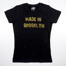Made in Brooklyn Top T-Shirt Baby Soft Cotton  by DAX Apparel Womens Small NWOT