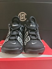 Nike Air More Uptempo TD Black White 2020 Size 2C DA8575-002 Baby Shoes
