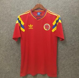 retro colombia football shirt
