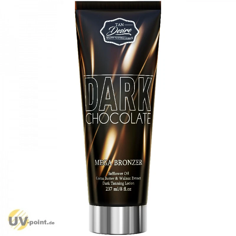 TAN DESIRE USA DARK CHOCOLATE MEGA BRONZER 237ml Solarium Bräunungs Kosmetik